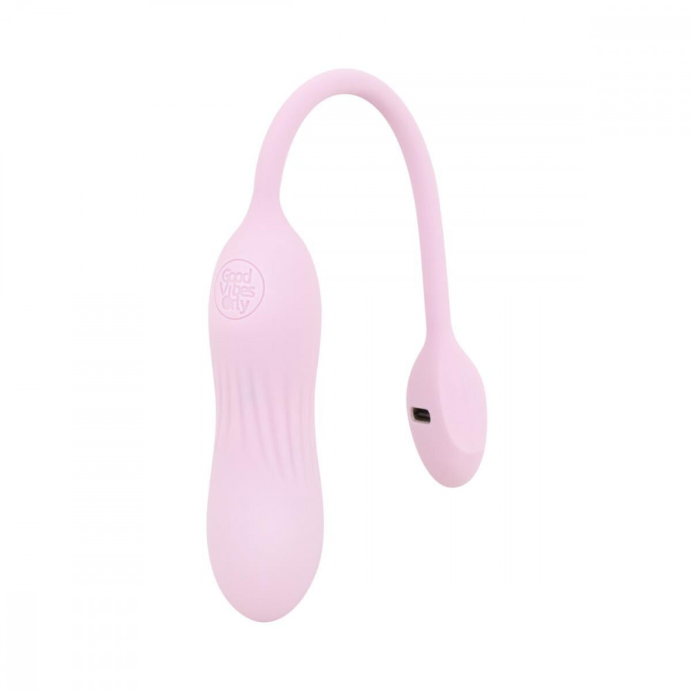 Виброяйцо - Виброяйцо Good Vibes Only - SIVA Bullet Vibrator Soft Silicone - Pink 3