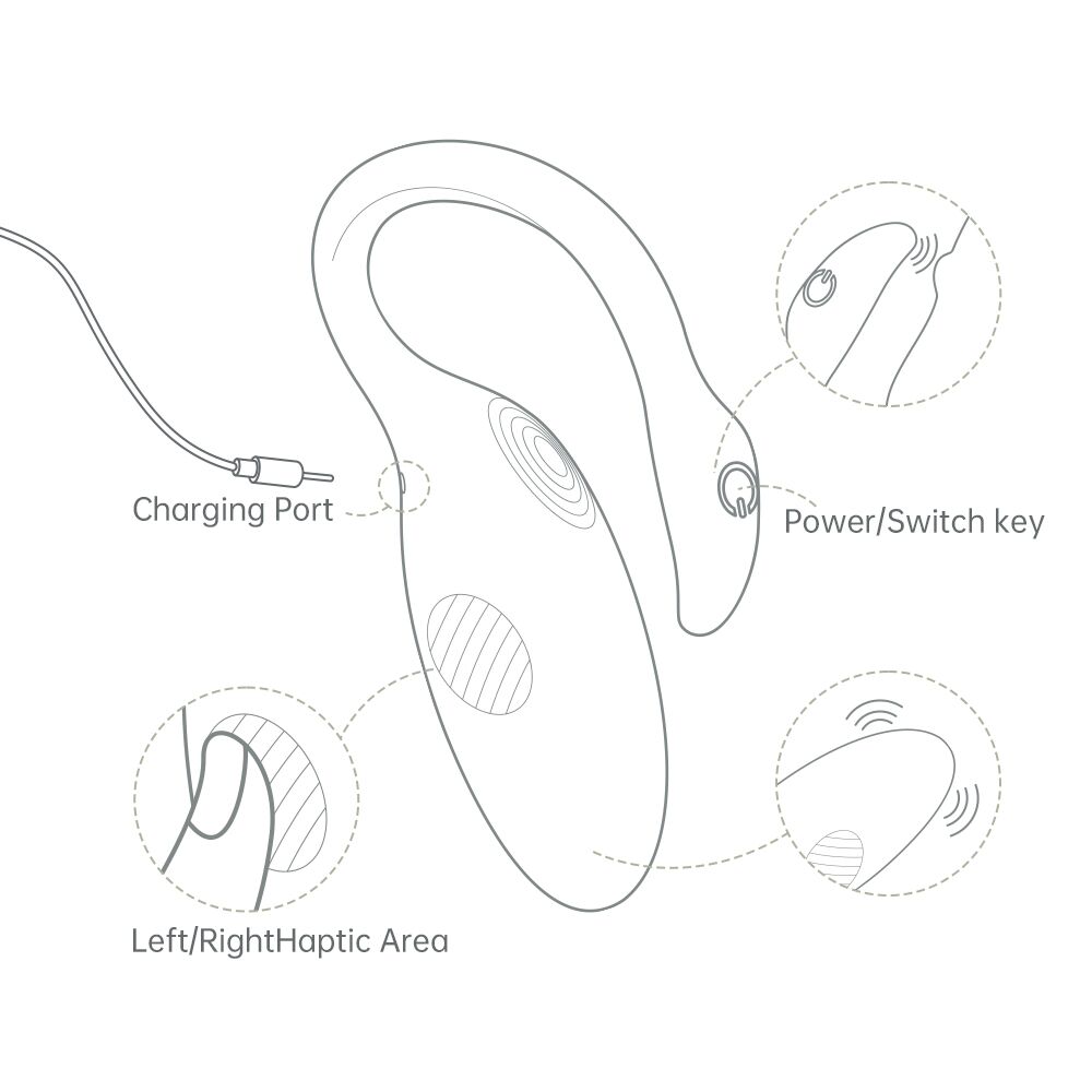 Виброяйцо - Смарт-виброяйцо Magic Motion Flamingo Max Blue 2 в 1: виброяйцо и тренажер Кегеля, 10 режимов 5