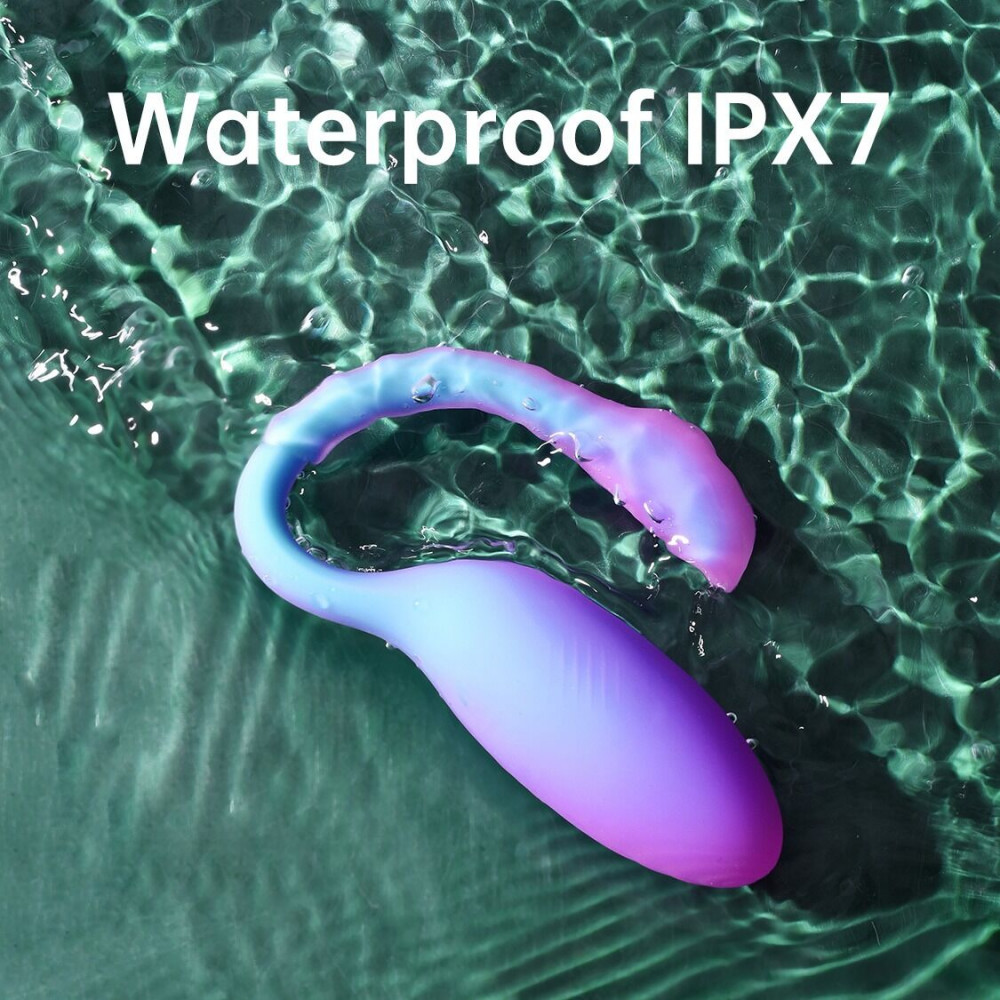 Виброяйцо - Смарт-виброяйцо Magic Motion Flamingo Max Blue 2 в 1: виброяйцо и тренажер Кегеля, 10 режимов 6