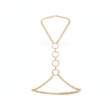 Металева портупея Art of Sex - Mango, колір золото, XS-2XL