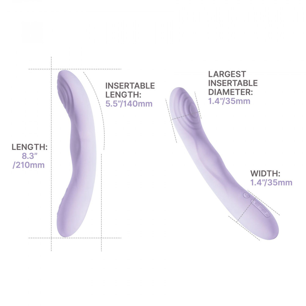 Класичний вібратор - Смарт-вібратор з пульсацією Svakom Selena 7