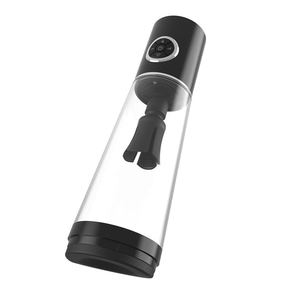 Помпи - Автоматична вакуумна помпа Men Powerup Luxury Pump з вібромасажем 2