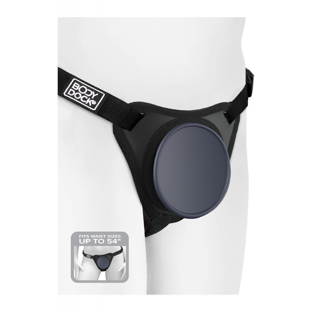Різне - Трусики для страпону Pipedream Body Dock Elite чорні 2