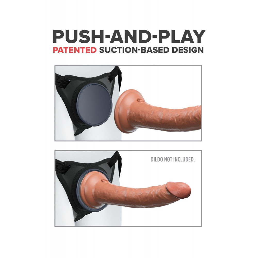 Різне - Трусики для страпону Pipedream Body Dock Elite чорні 4