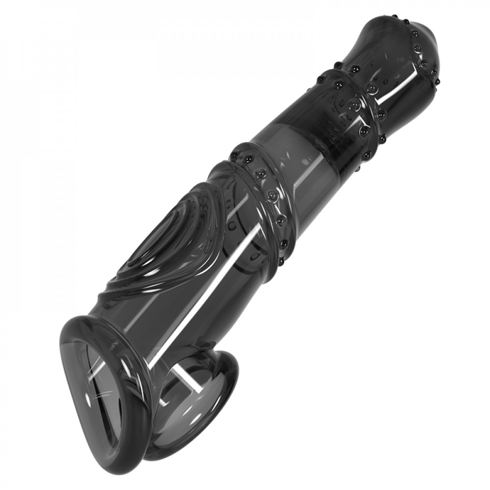 - Подовжуюча насадка Meleon - Alexandre Dumas penis sleeve, PS-28 7