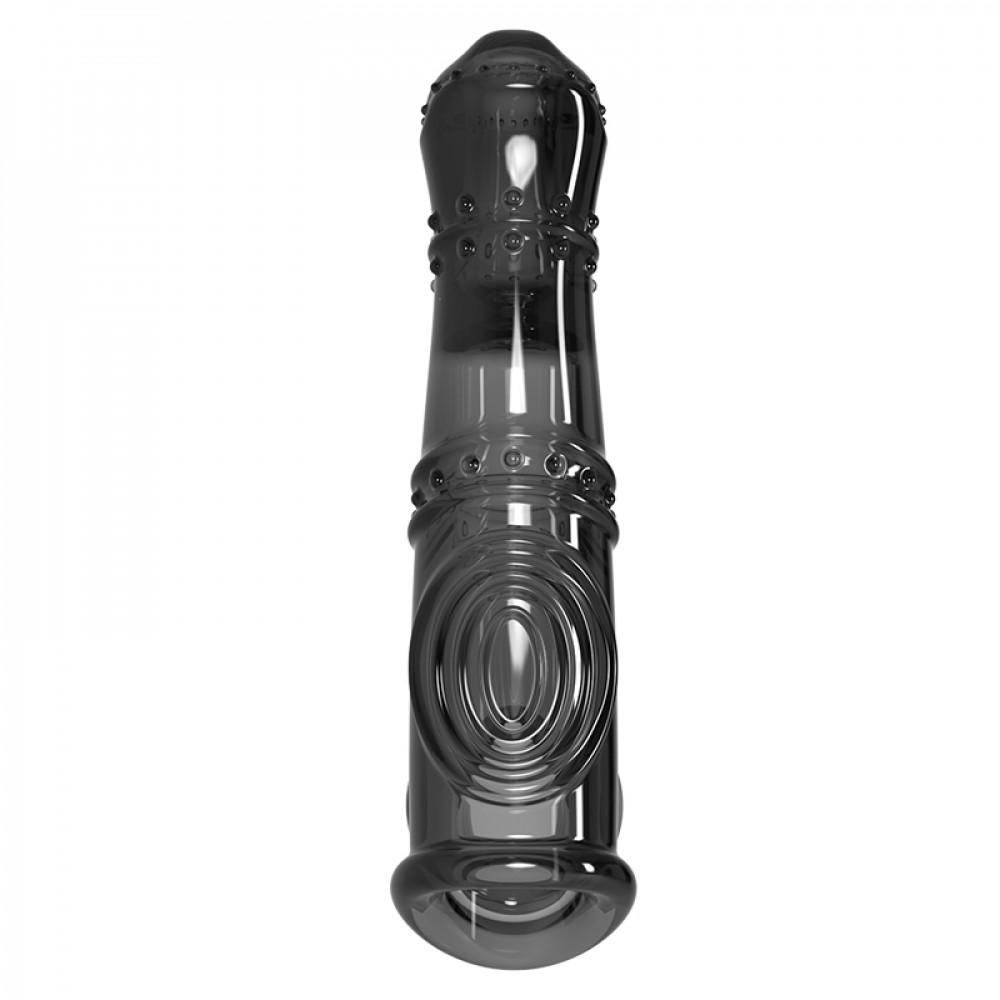 - Подовжуюча насадка Meleon - Alexandre Dumas penis sleeve, PS-28 3