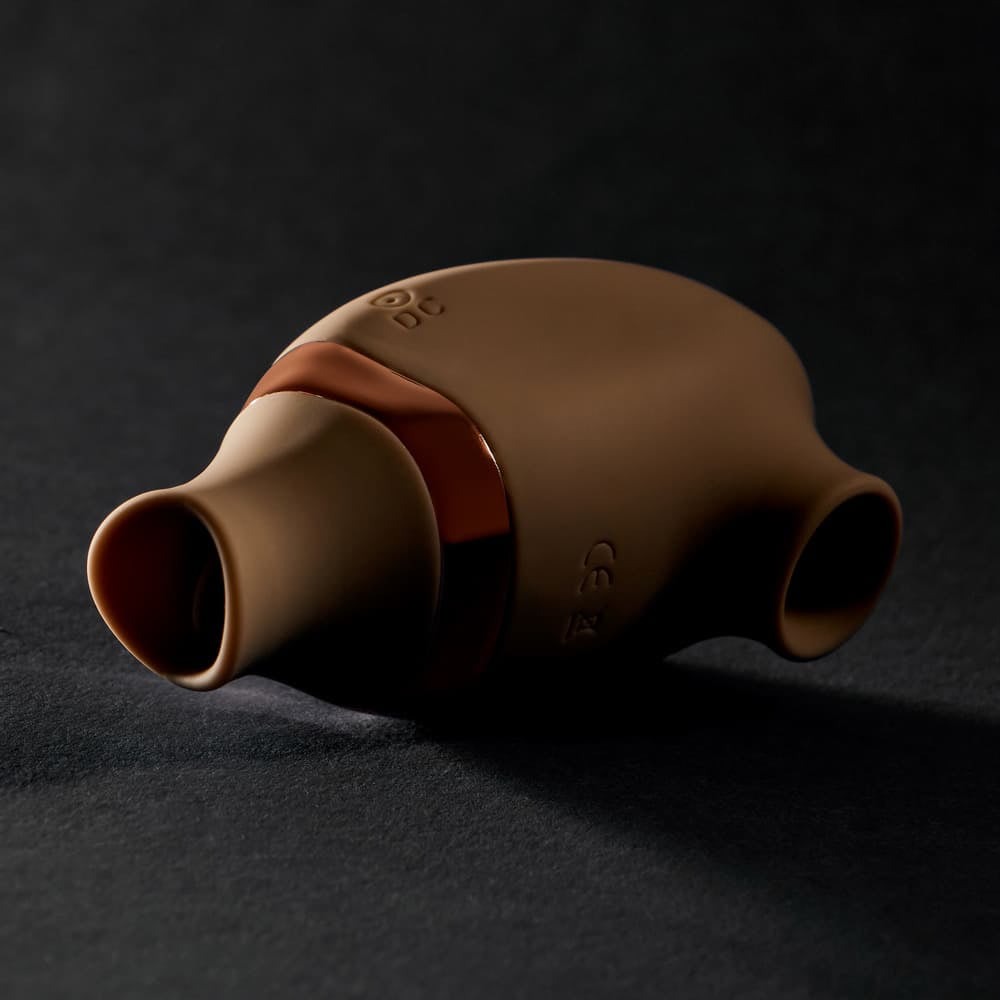 Різне - Вакуумний стимулятор для клітора Sweet Em з функцією лизання (рухливий язичок), блакитний 6