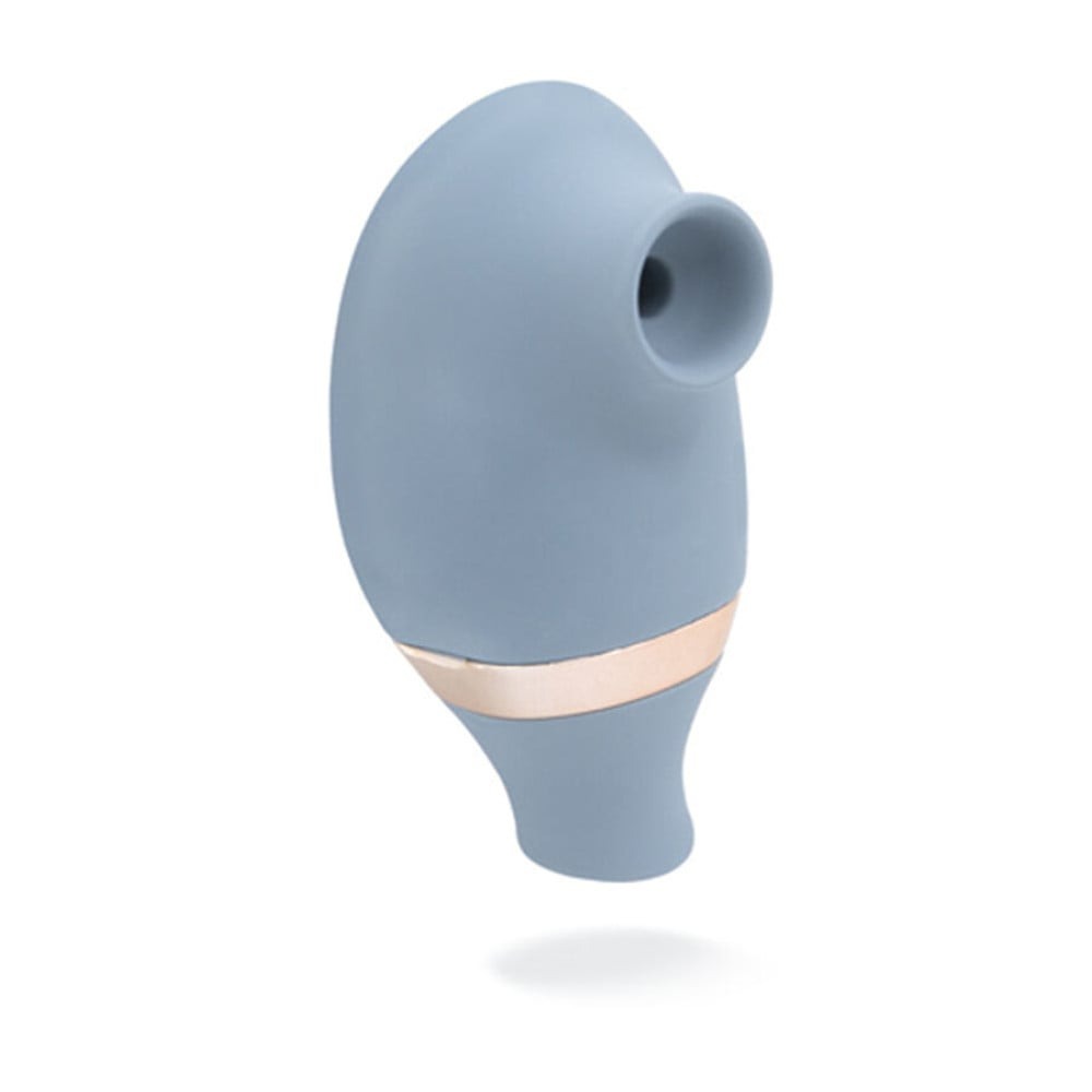 Різне - Вакуумний стимулятор для клітора Sweet Em з функцією лизання (рухливий язичок), блакитний 2