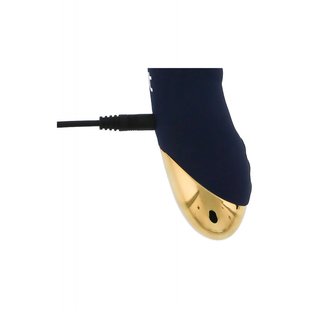 Разное - Вибратор с функцией нагрева и рельефом Dream Тoys Goddess Collection Atlas синий 4