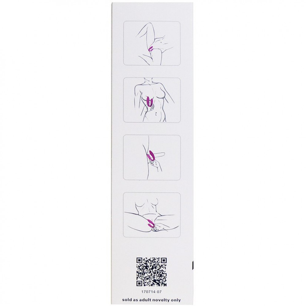 Игрушки для пар - Вибратор для пар Pretty Love Letitia с пультом управления, фуксия 7