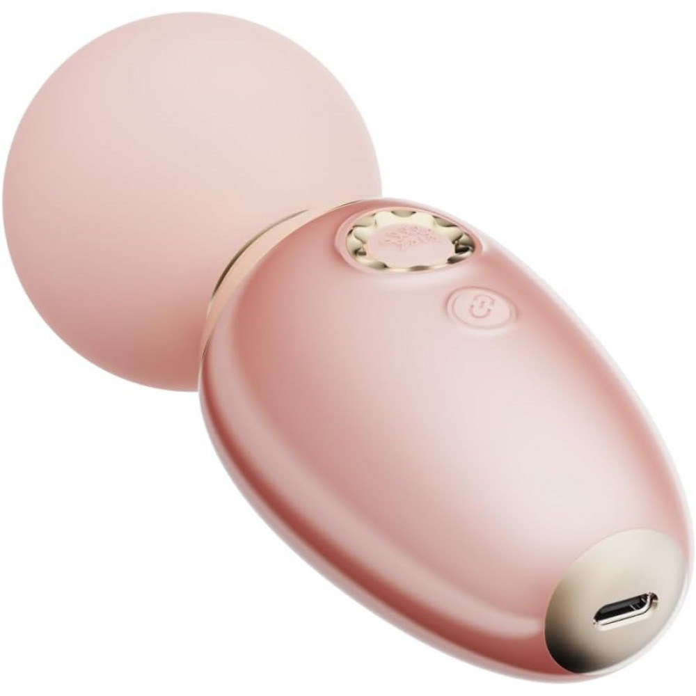  - Вібратор мікрофон Zalo AVA зі смарт управлінням, ніжно-рожевий 4