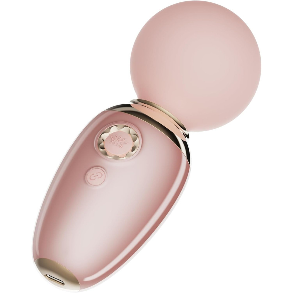  - Вібратор мікрофон Zalo AVA зі смарт управлінням, ніжно-рожевий 5