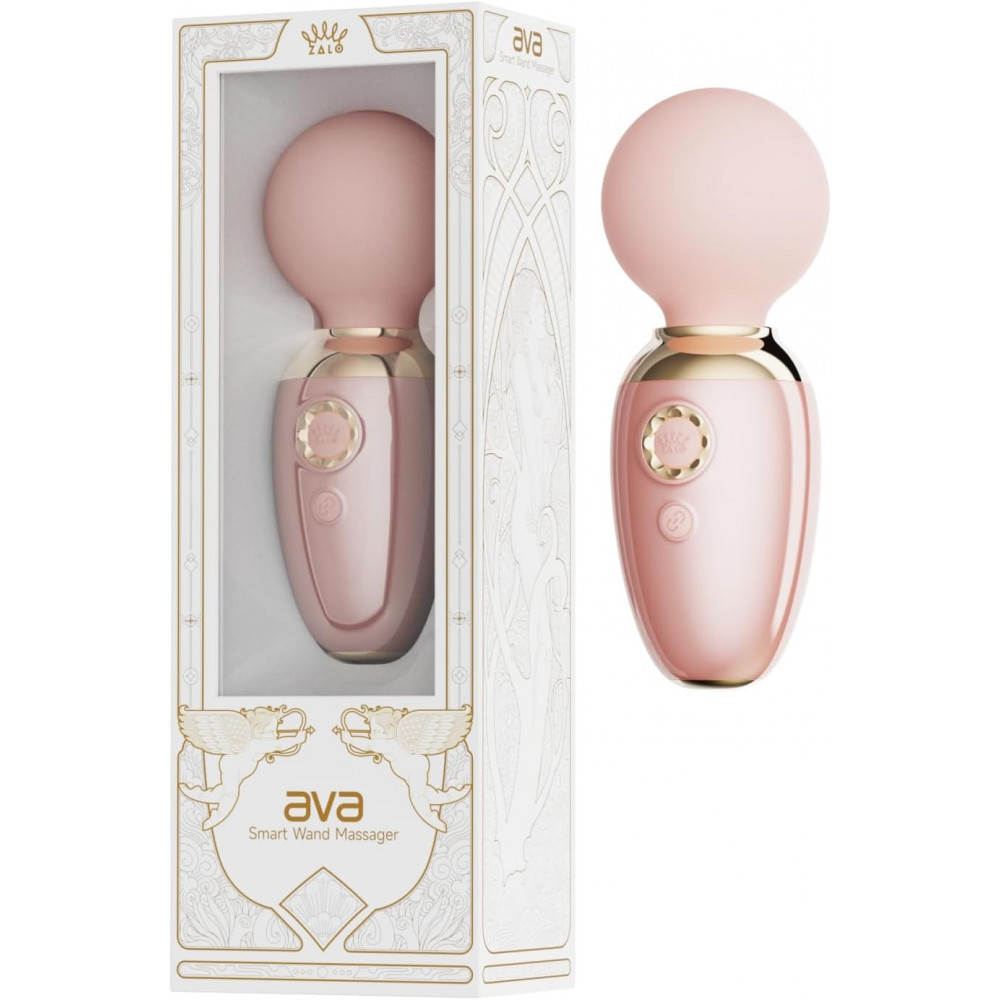  - Вібратор мікрофон Zalo AVA зі смарт управлінням, ніжно-рожевий