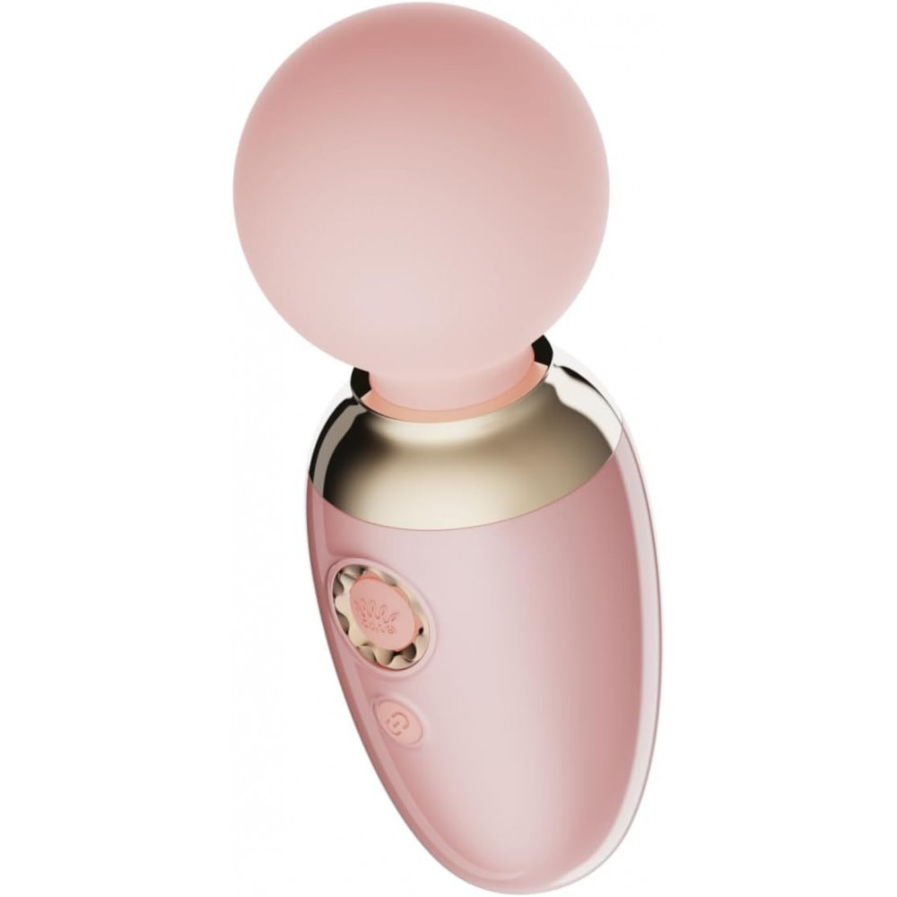  - Вібратор мікрофон Zalo AVA зі смарт управлінням, ніжно-рожевий 3