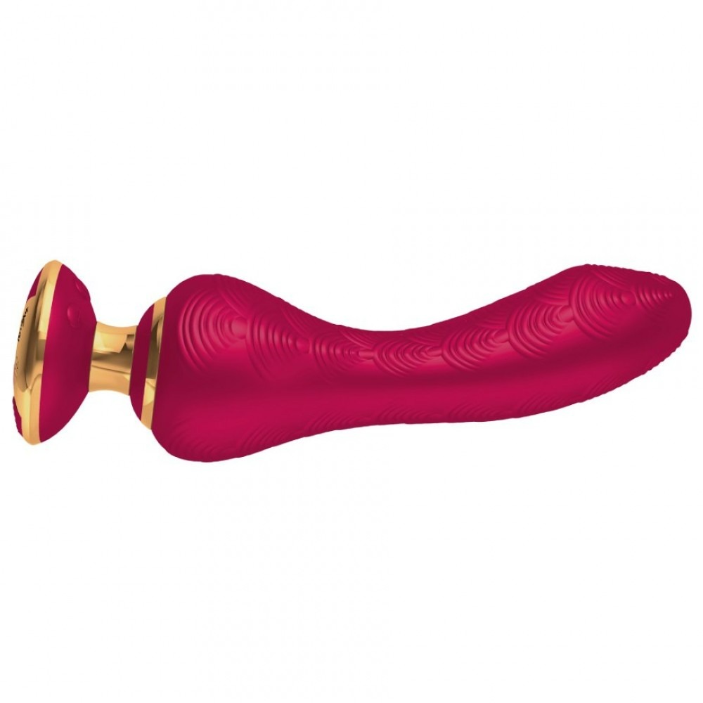Секс игрушки - Вибратор Shunga Sanya с ручкой на подсветке, розовый, 18.5 см х 3.8 см 5