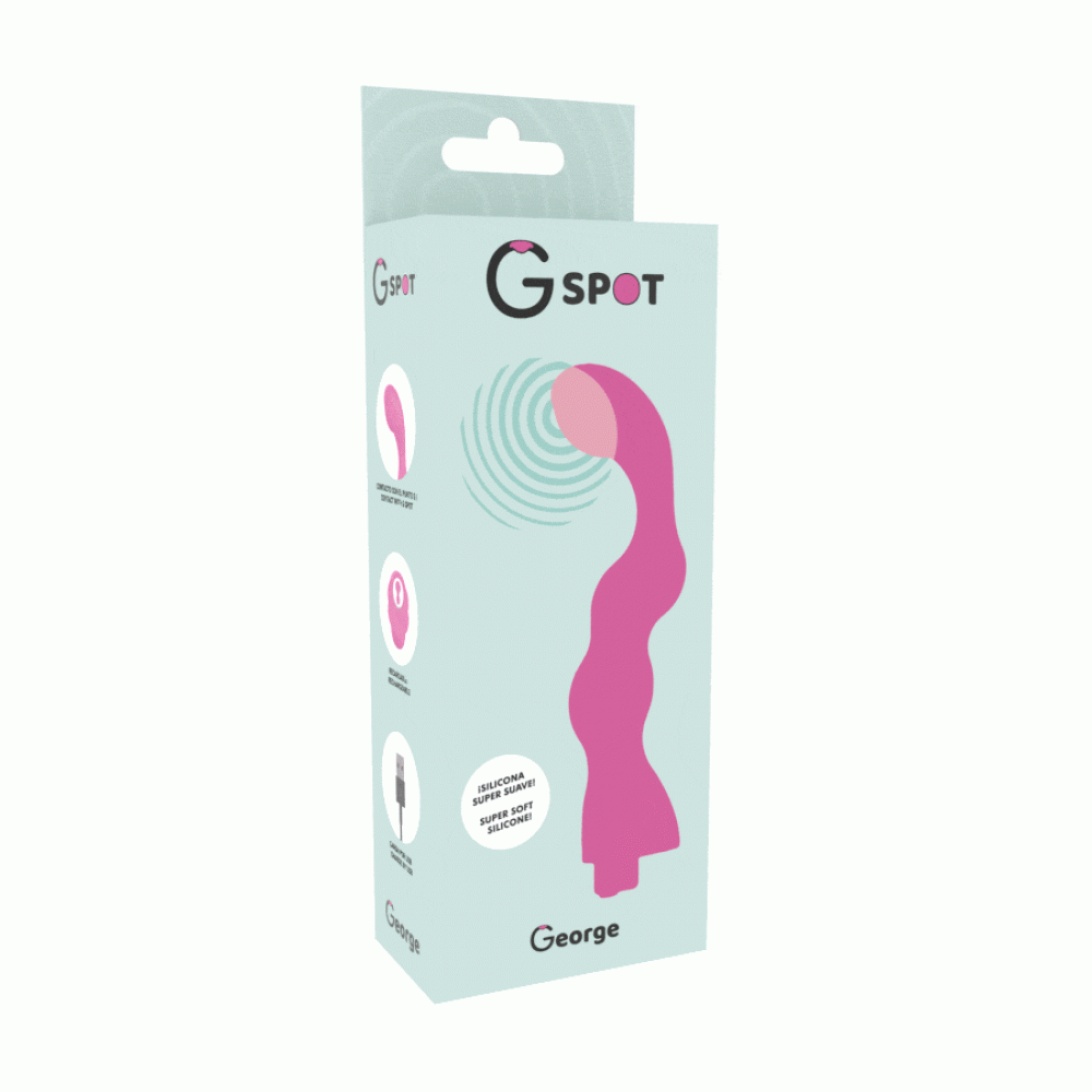 Вибратор - Вибратор для зоны G GEORGE, цвет: розовый G-SPOT (Испания) 1
