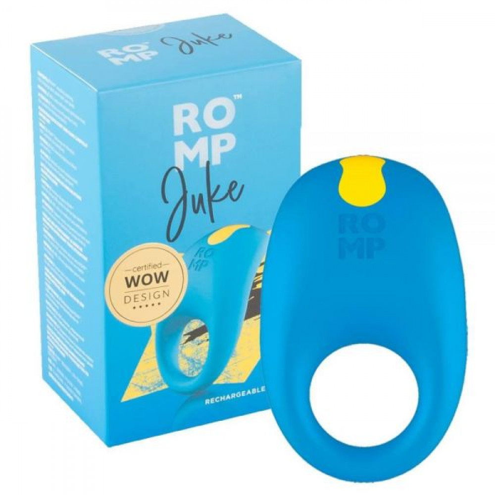 Эрекционные кольца с вибрацией - Эрекционное кольцо Romp Juke