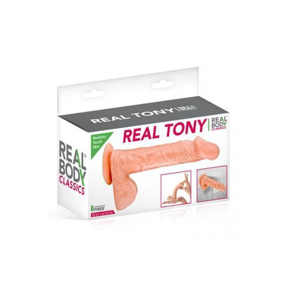 Секс іграшки - Фалоімітатор Real Body - Real Tony (м'яте паковання!!!) 3