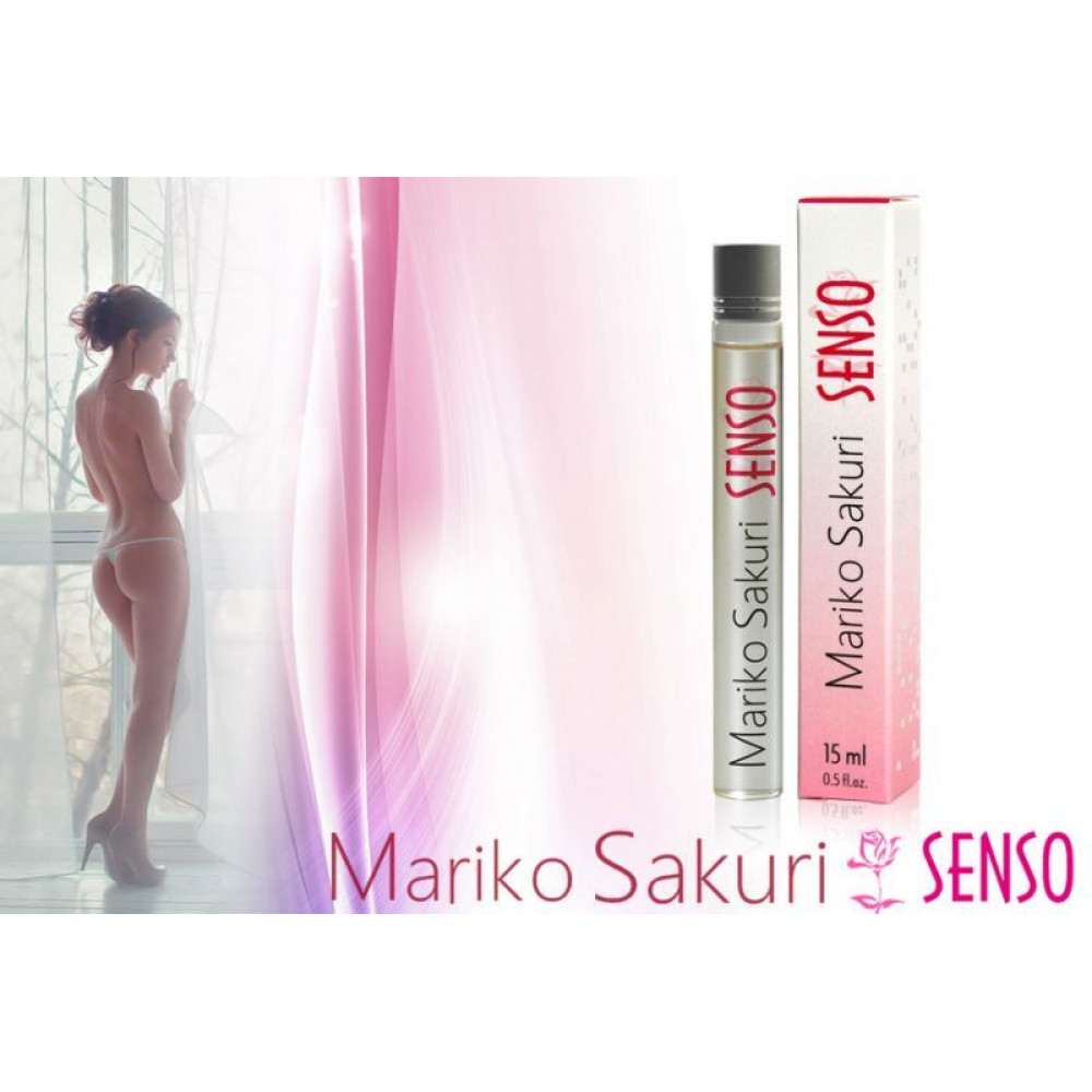 Парфюмерия - Духи с феромонами женские Aurora Mariko Sakuri SENSO (roll-on), 15 мл 1