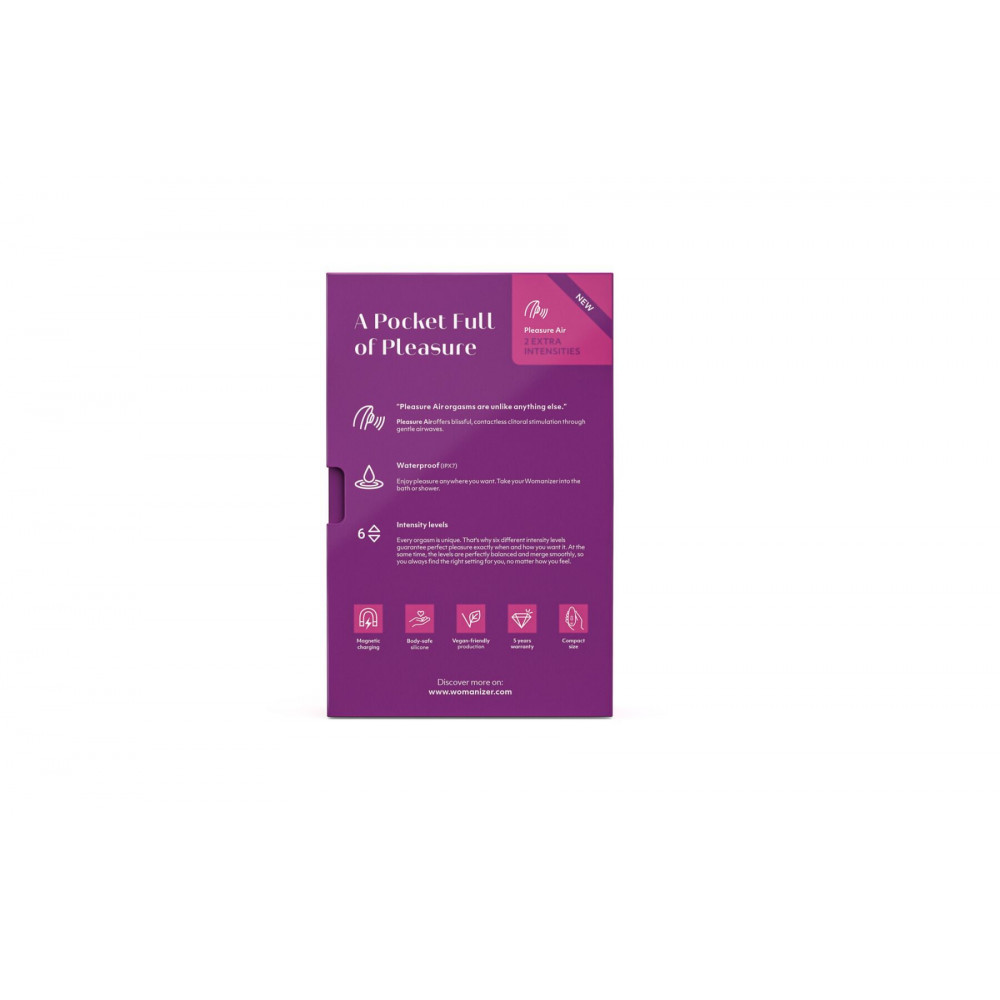 Секс игрушки - Вакуумный клиторальный стимулятор Womanizer Starlet 3 VIOLET (повреждена упаковка!!!) 7