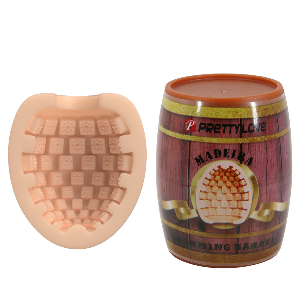 Мастурбатори без вібрації - Мастурбатор яйце Pretty Love - MADEIRA Charming barrel, BM-00900T91-1