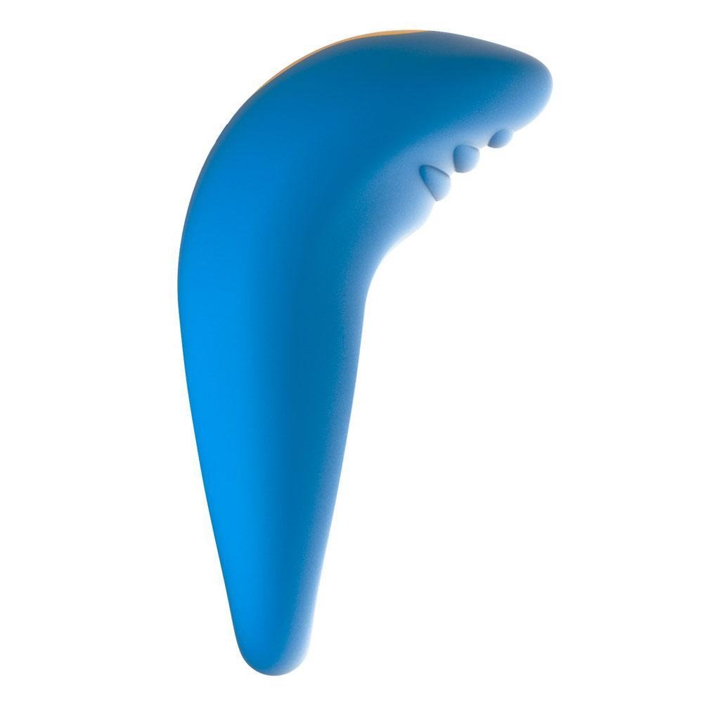 Різне - Перезаряджається вібраційне ерекційне кільце Romp Juke синє 4