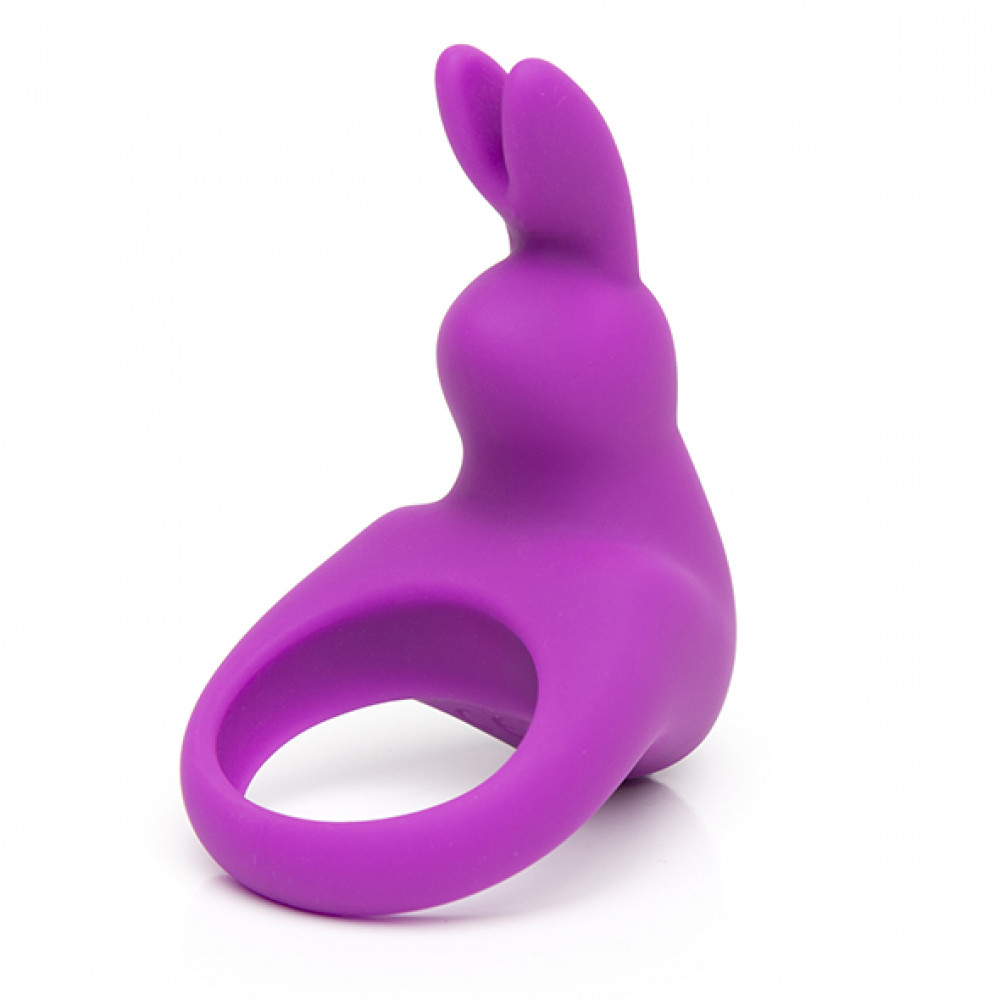 Эрекционные кольца с вибрацией - Эрекционное кольцо с вибрацией Happy Rabbit Rechargeable Cock Ring Purple