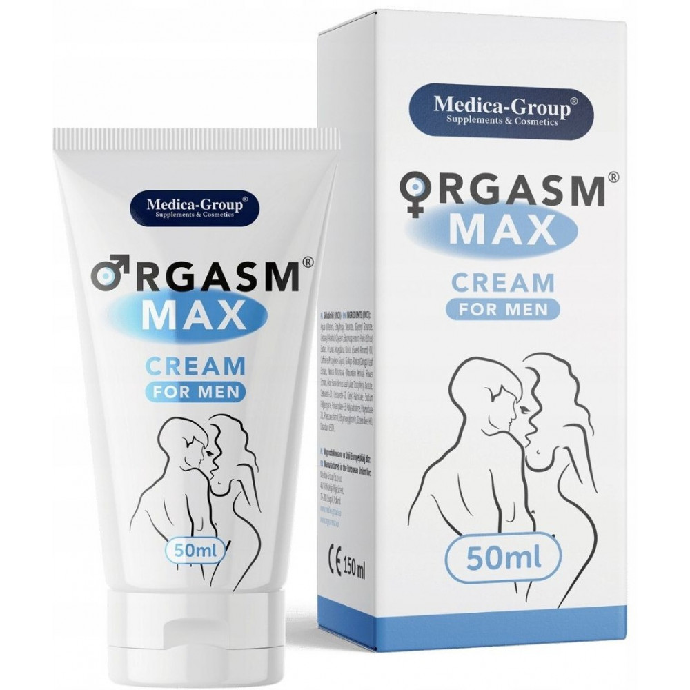 Різне - Крем для чоловіків Medica-Group Orgasm Max For Men для ерекції, 50 мл