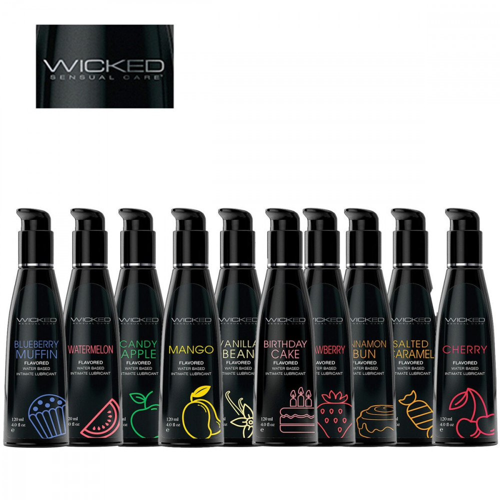  - Лубрикант оральний зі смаком ірисок Wicked Butterscotch на водній основі, 60 мл 3