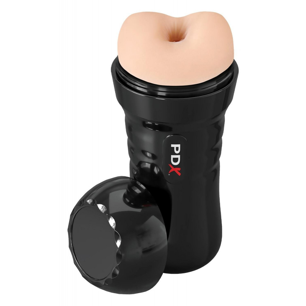 Мастурбаторы без вибрации - Мастурбатор анал Pipedream PDX Extreme бежевый, 20.8 см 1