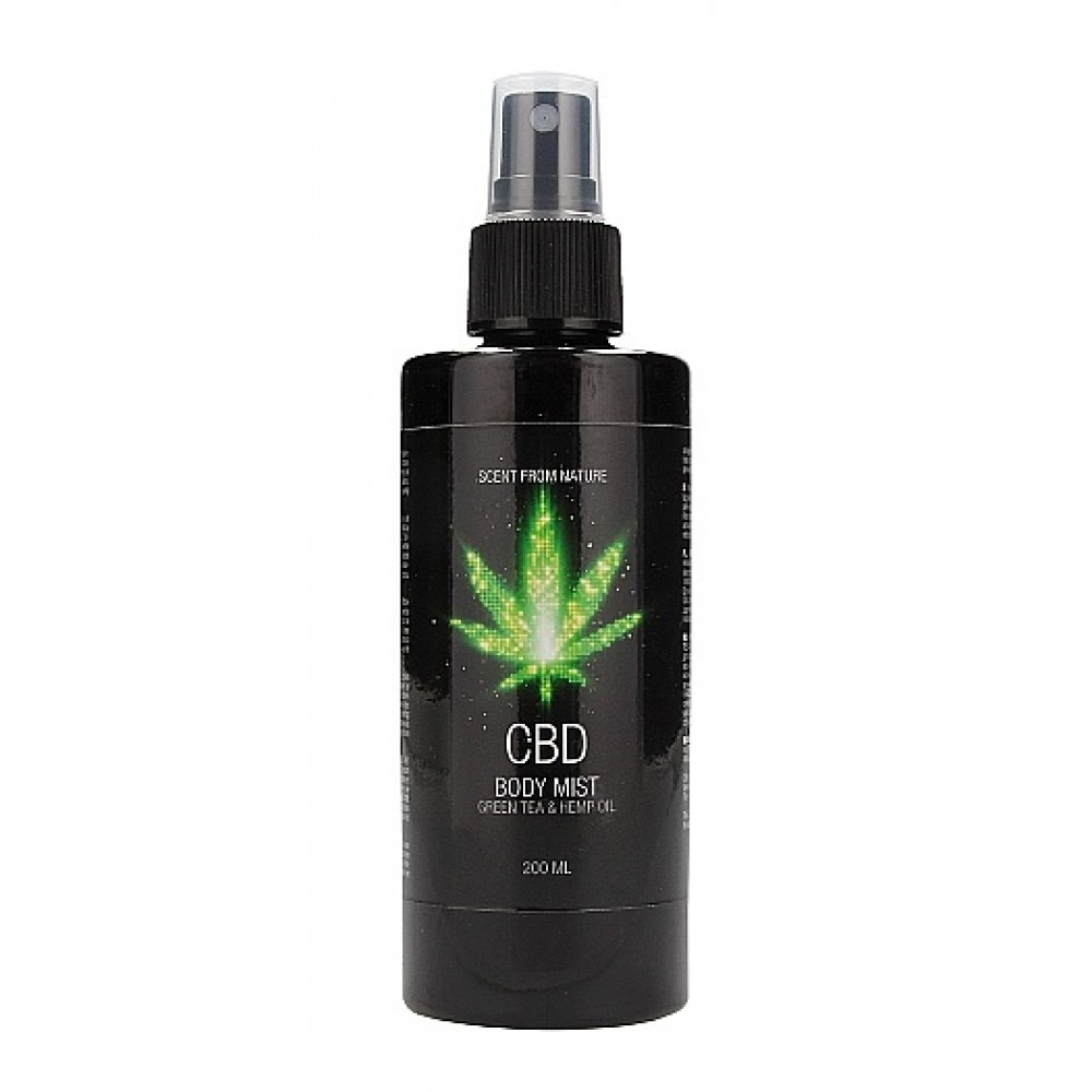 Різне - Набір для ванни і душу CBD Care set-GREEN TEA & HEMP OIL ( 3 предмета ) 1