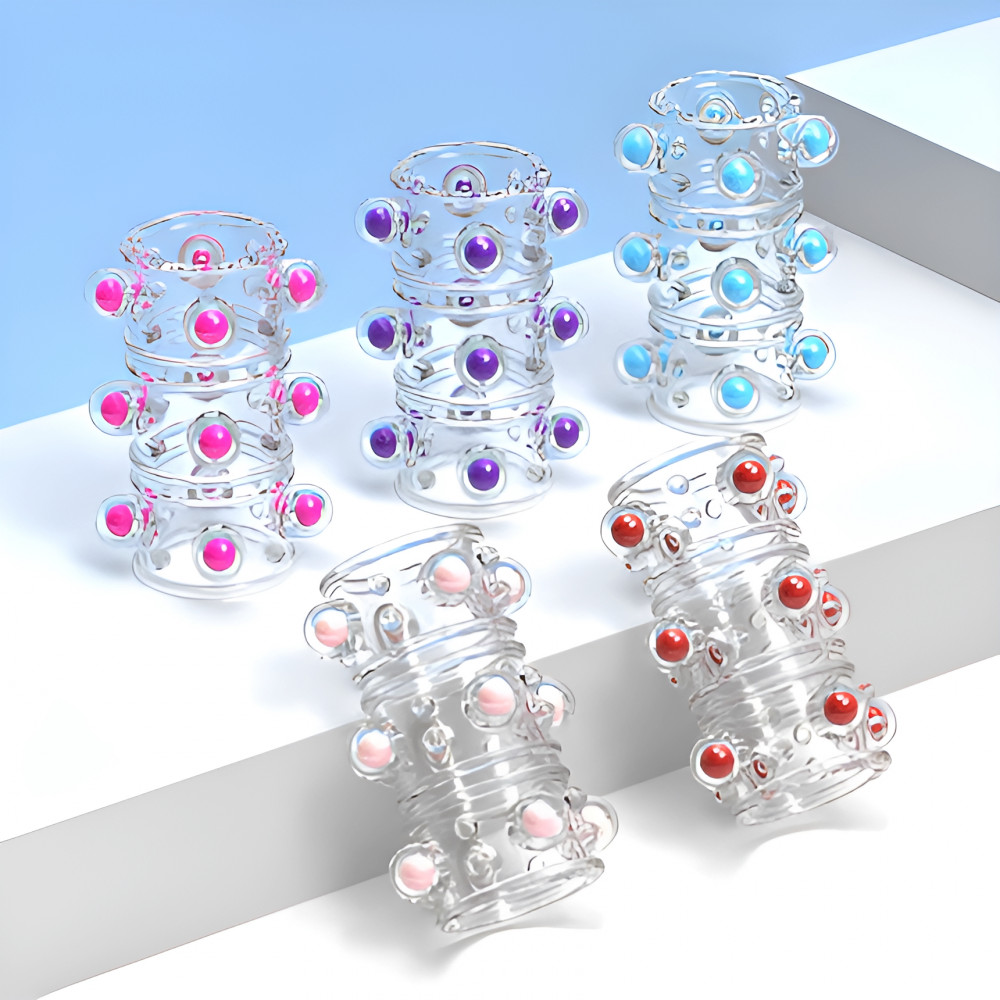 Різне - Насадка стимулююча Meleon AR037, ( 1 шт ) 2