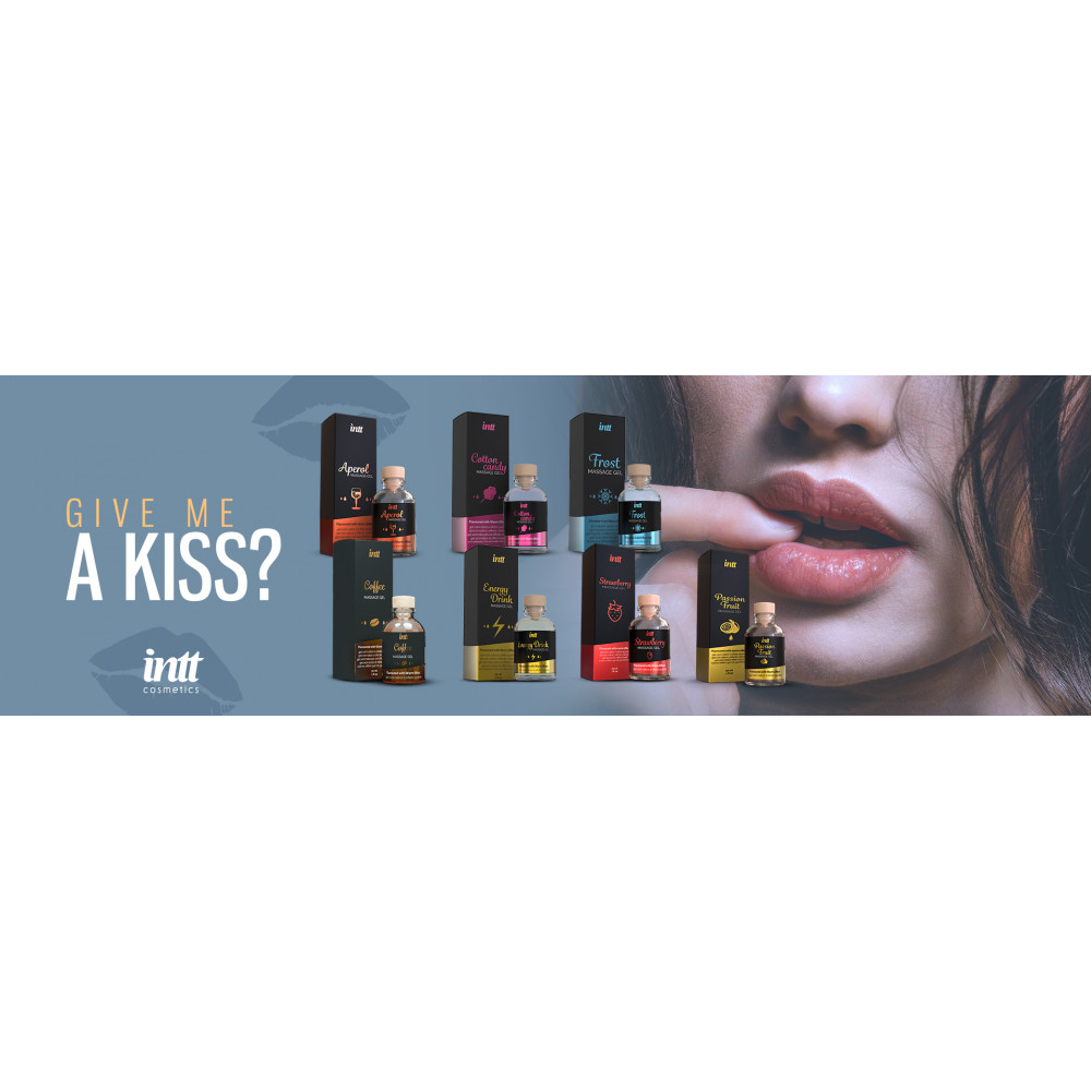 Різне - Їстівний масажний гель для інтимних зон Intt Cold Effect Frost з ефектом охолодження, 30 мл 6