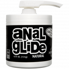Анальная смазка на масляной основе Doc Johnson Anal Glide Natural (127 г) длительное скольжение