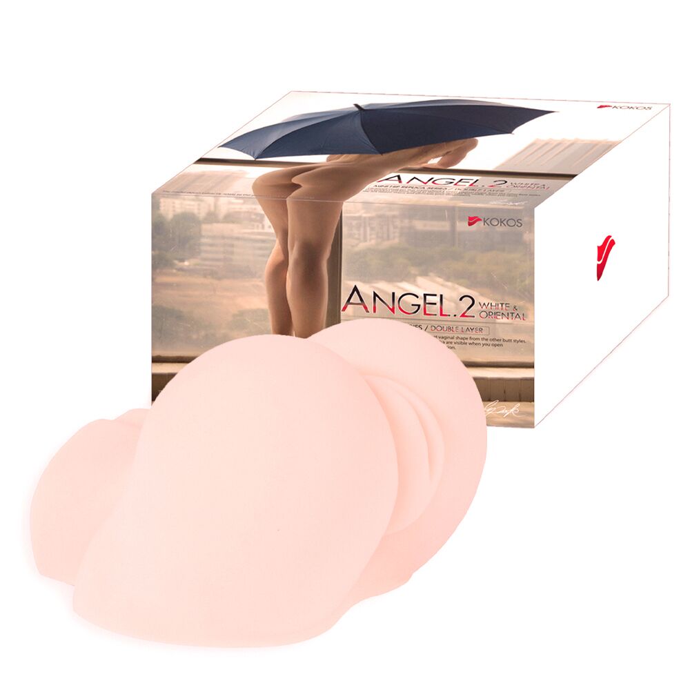 Мастурбатори без вібрації - Мастурбатор Kokos Angel 2 Double Layer 3