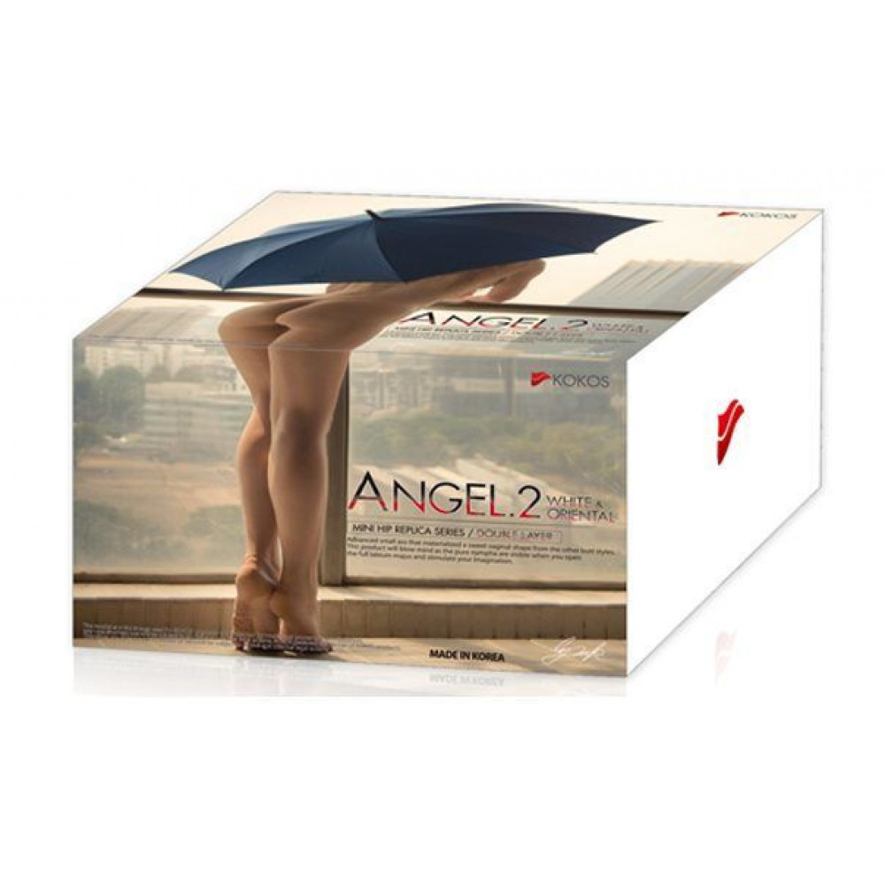 Мастурбатори без вібрації - Мастурбатор Kokos Angel 2 Double Layer 4