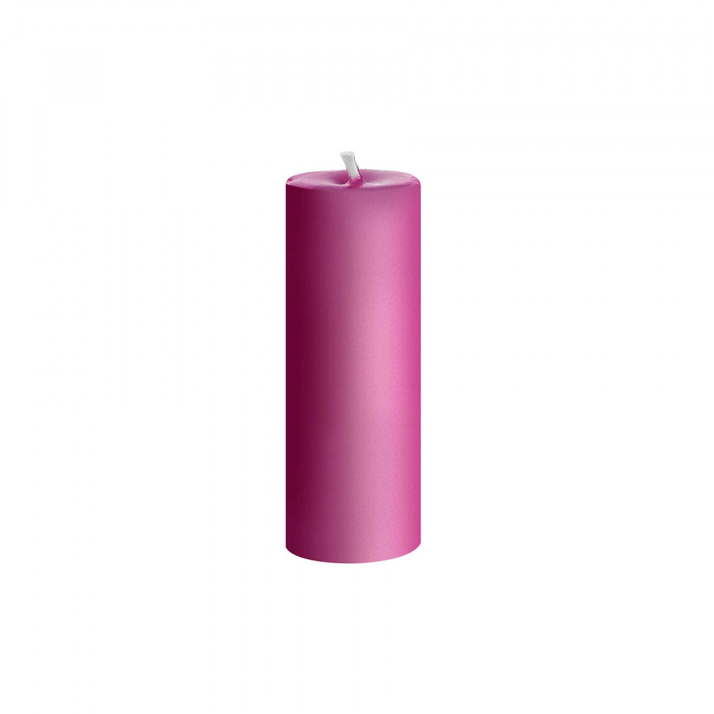 БДСМ аксессуары - Розовая свеча восковая S 10 см низкотемпературная 1