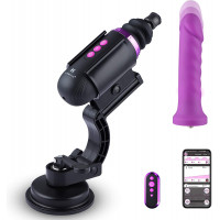Мини секс-машина Hismith Mini Capsule Sex-Machine with Strong Suction Cup, мощная, перезаряжаемая