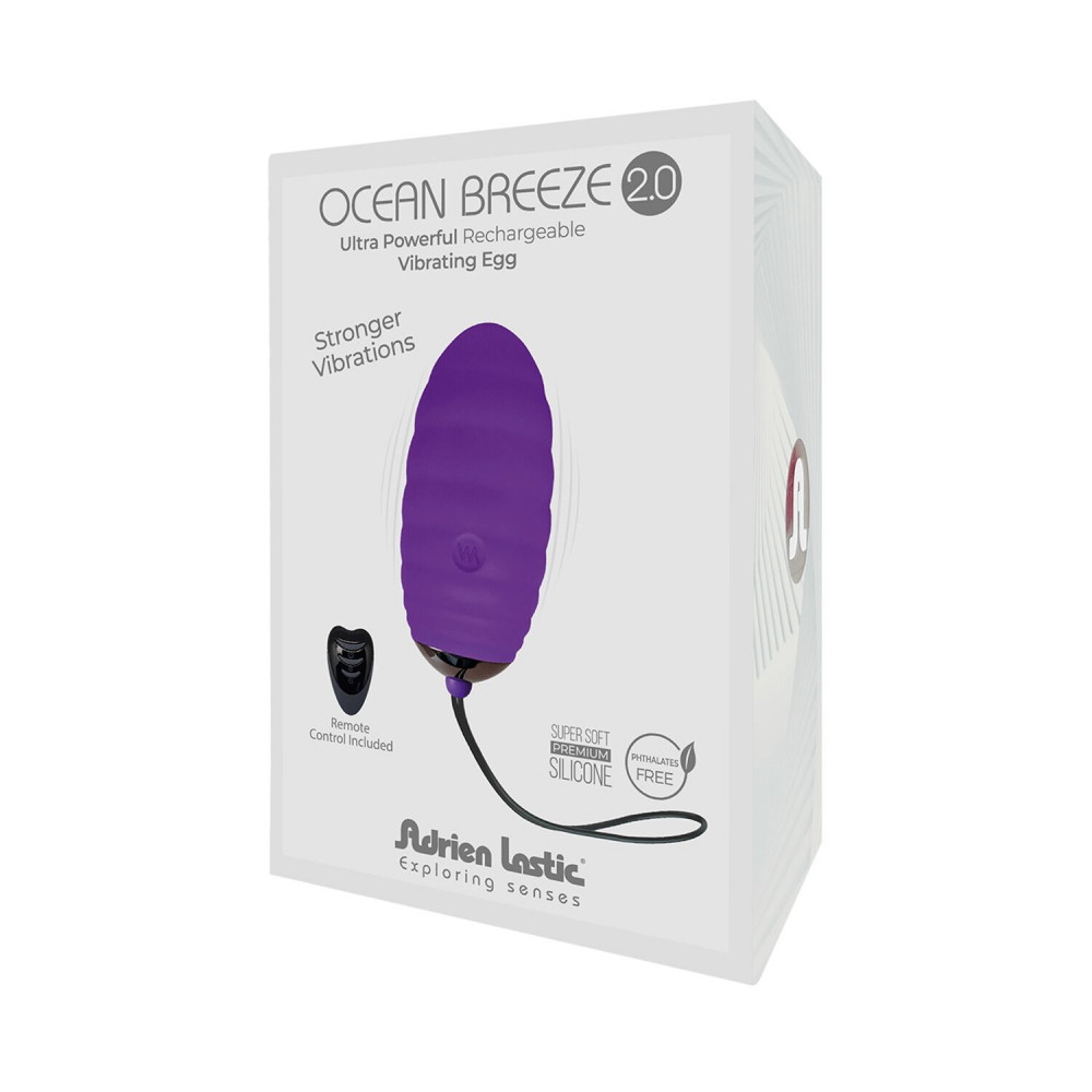 Виброяйцо - Виброяйцо Adrien Lastic Ocean Breeze 2.0 Purple 1