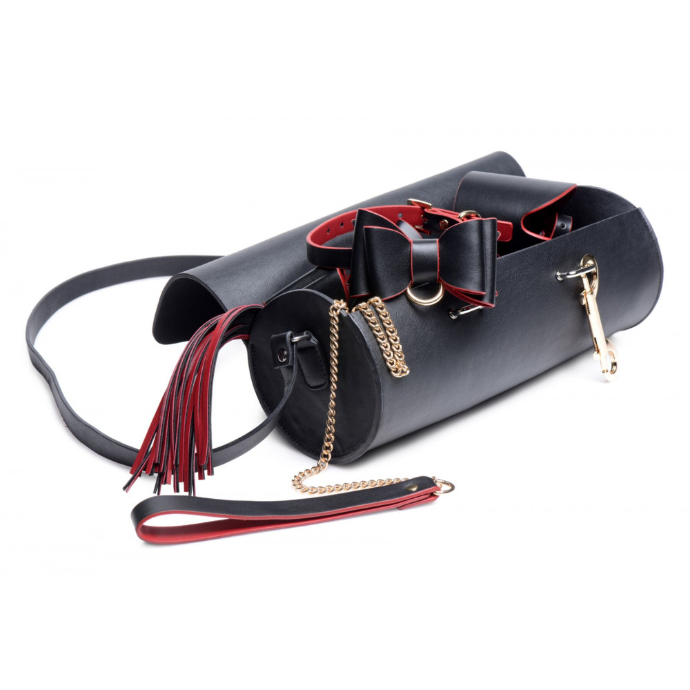 Наборы для БДСМ - Набор для BDSM Master Series Bow - Luxury BDSM Set With Travel Bag 8