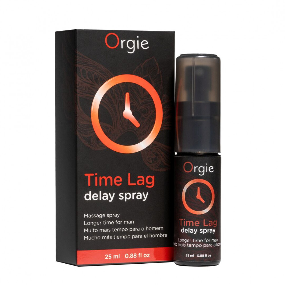 Пролонгаторы и смазки - Спрей-пролонгатор Orgie Time Lag Delay Spray, 25 мл, без анестетиков, с пантенолом