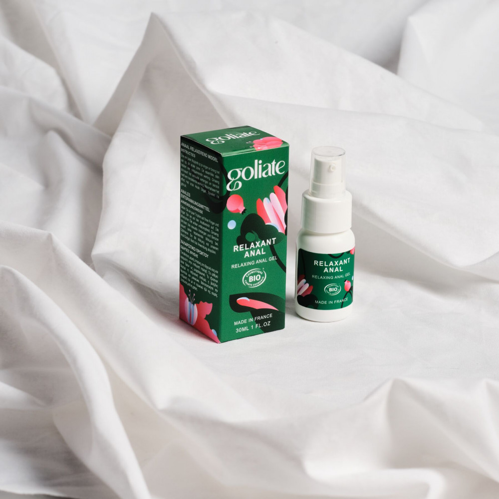 Анальные смазки - Анальный релаксант Goliate Relaxant Anal 30 мл, обезболивающий эффект, натуральный состав 1