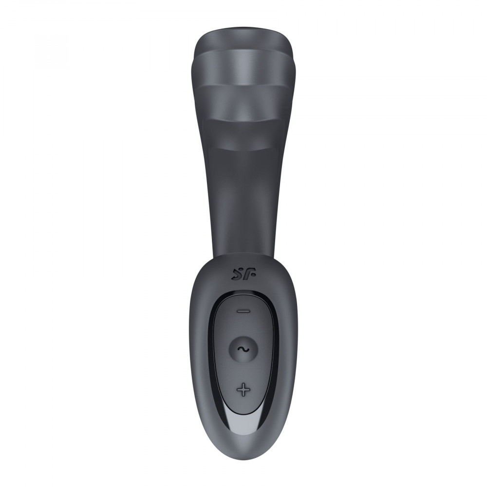 Вибратор-кролик - Вагинально-клиторальный вибратор Satisfyer G for Goddess 3 Dark Grey, 2 мотора 2