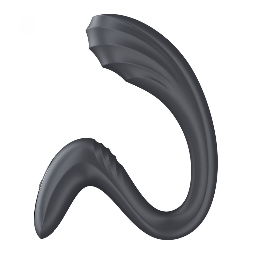 Вибратор-кролик - Вагинально-клиторальный вибратор Satisfyer G for Goddess 3 Dark Grey, 2 мотора