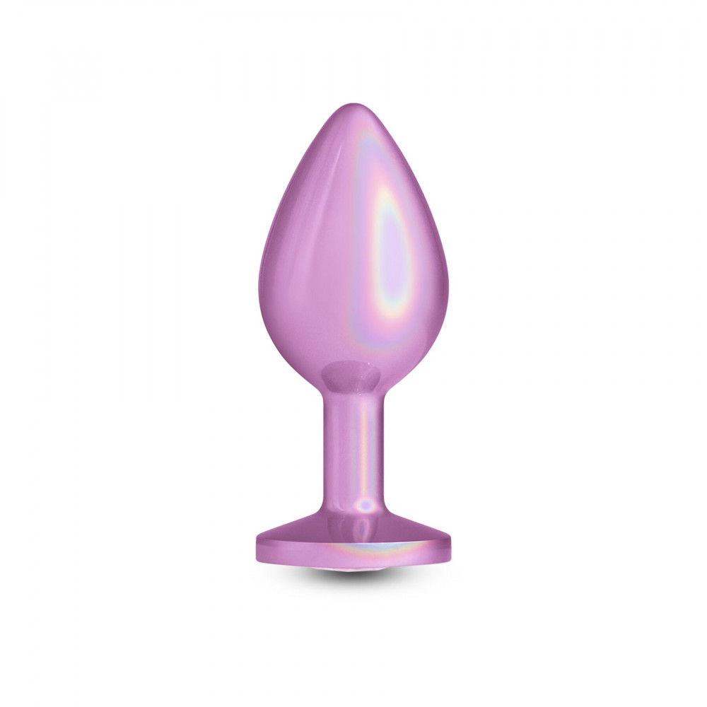 Анальные игрушки без вибрации - Анальная пробка NS Novelties Rear Assets - Iridescent Pink - Medium - Pink