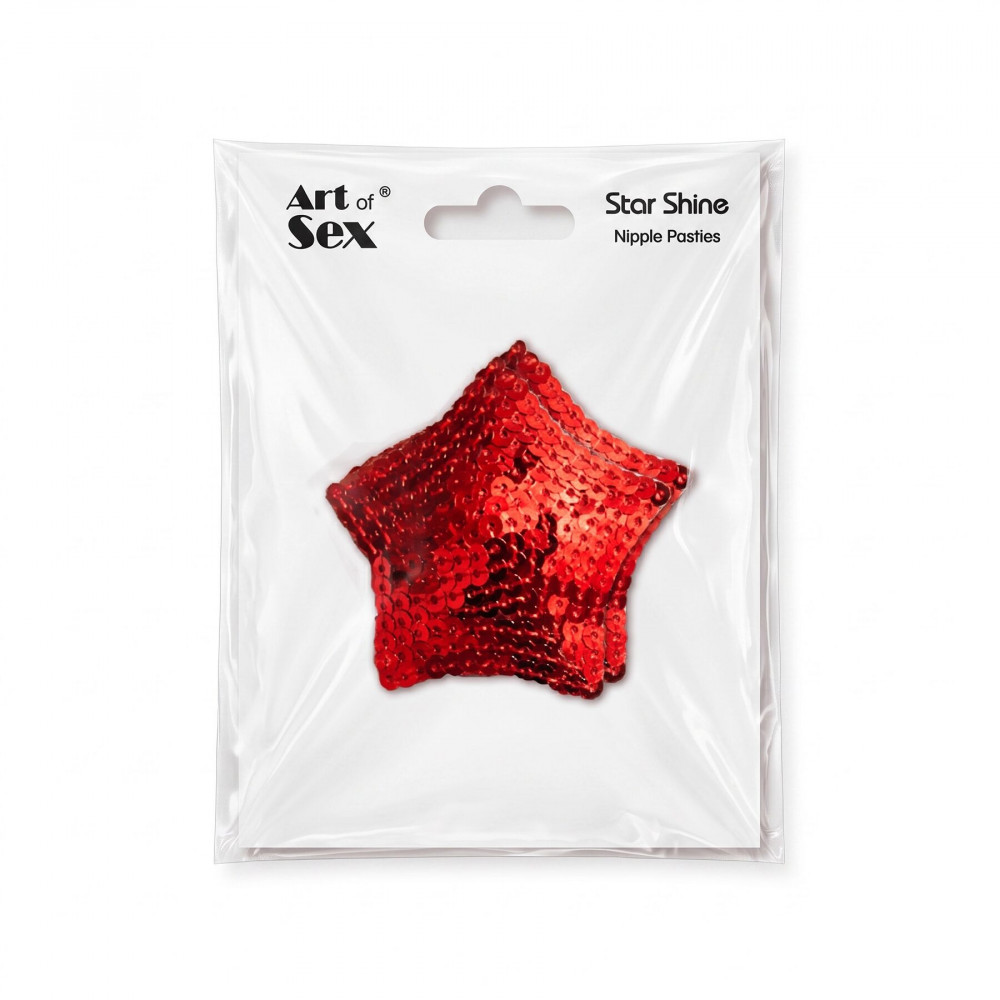 - Пестис Art of Sex - Star Shine, червоний 2