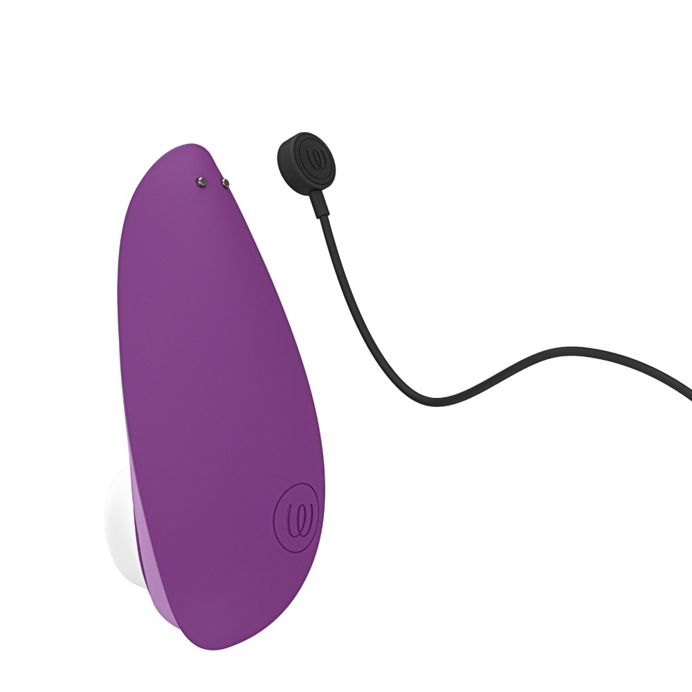  - Вакуумний стимулятор клітора Womanizer Liberty 2 Dark Purple, фіолетовий 5
