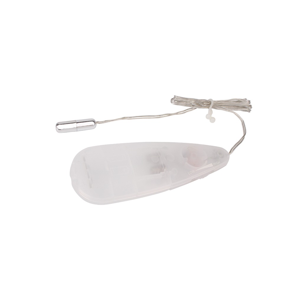 Різне - Вібропуля з пультом управління Chisa Hi-Basic Silver Mini Bullet 2