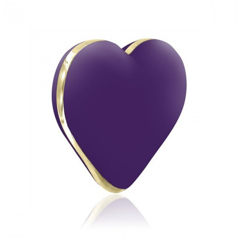 Секс игрушки - Вибратор сердечко Rianne S Heart для клитора, фиолетовый 3