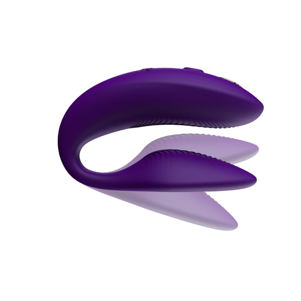 Секс игрушки - Инновационный смарт вибратор We Vibe Sync 2 Purple для пары, фиолетовый 9